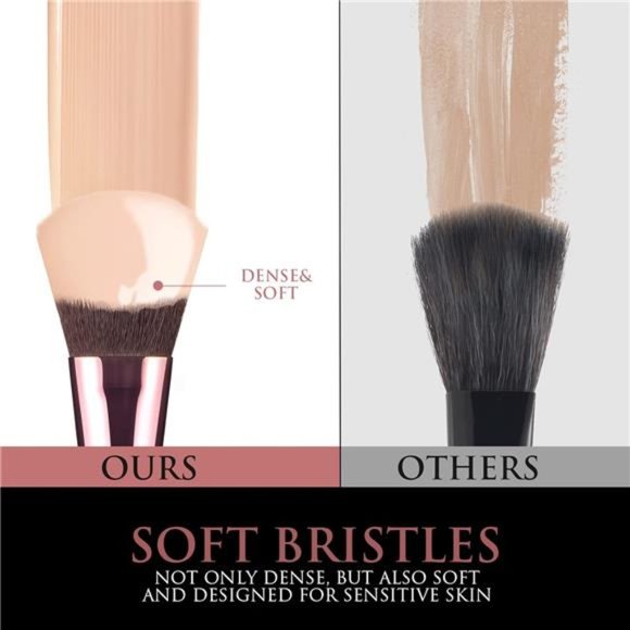 Makeup Brushes Professional 16pcs Brushes Set with case, face makeup brushes set - Picture 7 of 8